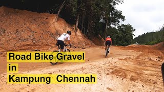 Cycling in Malaysia | Road Bike Gravel in Kampung Chennah