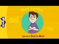 Word Family _ad | Word Families 4 | Dad Is Mad | Phonics | Little Fox | Animated Stories for Kids