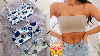 DIY : QUEM FEZ AMOU !! CROPPED COM CARA DE LOJA - NUNCA MAIS GASTEI DINHEIRO / Faça você mesmo