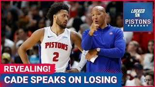 Cade Cunningham Comments After Detroit Pistons Loss Show The Developments Of A Terrible Season