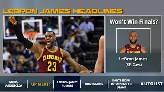 LeBron James Rumors & News: Raptors Domination & Lakers The Favorite To Land Him