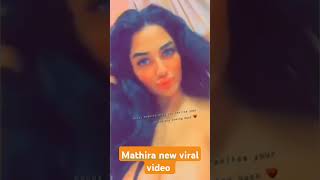 Mathira new viral video #song #bollywood #music