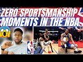 🇬🇧 BRIT Reacts To NBA BAD SPORTSMANSHIP MOMENTS!