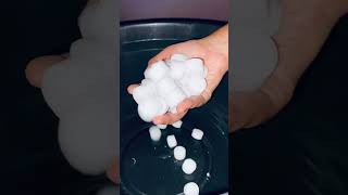 Flipkart Naphthalene balls 🤍🤤 #satisfying #mothballs #asmr #youtubeshorts #shorts