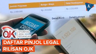 OJK Rilis Daftar Pinjol Legal per Juli 2024, Ini Nama-nama Perusahaannya!