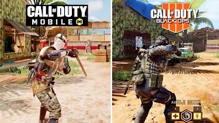 Call of Duty Mobile vs. Call of Duty : Black Ops 4 - Specialist Comparison