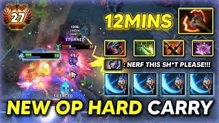 NEW OP HARD CARRY KEZ 12Mins Battle Fury item Fast Farm Speed 100% Show no Mercy | 7.37d Dota 2