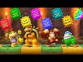 Mario Party 9 Free Play - Bowser Jr. vs Bowser vs Donkey Kong vs Spike Gameplay | MarioGame