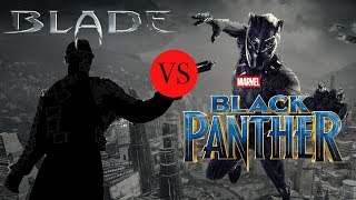 BLACK PANTHER VS BLADE BLAXPLOITATION BATTLE