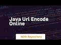 java url encode online
