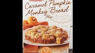 H-E-B Caramel Pumpkin Monkey Bread Mix – Preparation \u0026 Review