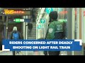 Riders rattled after fatal shooting on Link light rail train in downtown Seattle