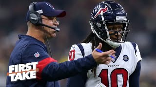 First Take reacts to reports of a tense meeting between DeAndre Hopkins & Bill O’Brien