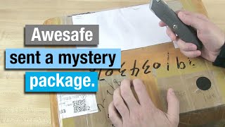 Awesafe Sent A Mystery Package