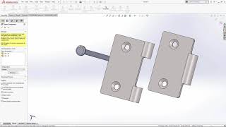 SOLIDWORKS - Getting Started - Hinge Model