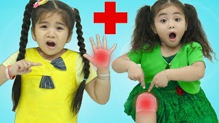 The Boo Boo Song | Suri & Annie Pretend Play Nursery Rhymes & Kids Songs