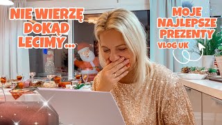 PRÓBUJE POWSTRZYMAĆ ŁZY | MOJE PREZENTY | NIE WIERZĘ DOKĄD LECIMY | SPEŁNIENIE MARZEŃ | VLOG UK