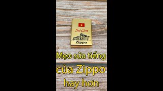 Mẹo sửa tiếng Zippo hay hơn| Zippo USA chính hãng| Zippo tiếng kêu hay