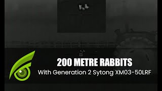 200m Rabbits with Generation 2 Sytong XM03-50LRF