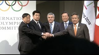 DPRK and South Korea to March Together at the Olympic Winter Games PyeongChang 2018