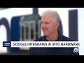 Google integrates AI into hardware