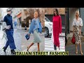 Italian Street Fashion October 2024: Milan's Beautiful Fashionistas show off stunning fall outfits