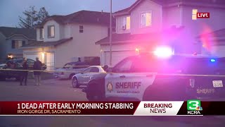 Woman stabbed, killed in Sacramento County neighborhood; investigation underway