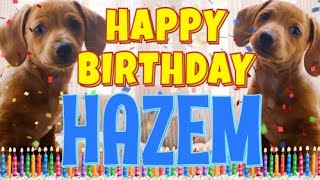 Happy Birthday Hazem! ( Funny Talking Dogs ) What Is Free On My Birthday