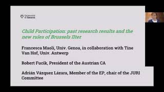 Laura Carpaneto - Child Participation (Brussels II ter Regulation)