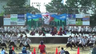 龍谷大学◆華舞龍　おどるんや～紀州よさこい祭り2015～　和歌山城砂の丸競演場②