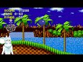 音速小子1991 翠綠山丘 通關流程 狼小雨 sonic the hedgehog