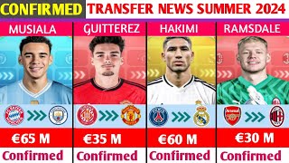 ALL LATEST CONFIRMED AND RUMOURS  SUMMER  TRANSFER NEWS,DONE DEALS✔MUSIALA,HAKIMI RAPHINHA