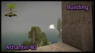 Vintage Story 1.20 Gameplay E40 Building On A Dark Stormy Night #vintagestory