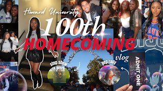 COLLEGE VLOG ☆ | Howard University 100th Homecoming | pep rally, greek step show, + more | hbcu vlog