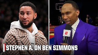 Stephen A. is COMPLETELY DISGUSTED with Ben Simmons | NBA on ESPN