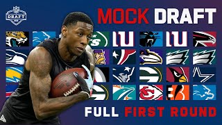 Mock Draft Live: Four Corner Backs in the Top 20? | Full First Round 2022 NFL Mock Draft