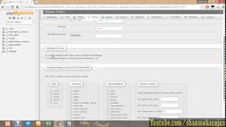 Create-Edit-Delete USERS in PHPMyadmin