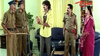 Rajiv Kanakala Pulls Mallikarjun Rao Wife's Saree - Comedy Scene