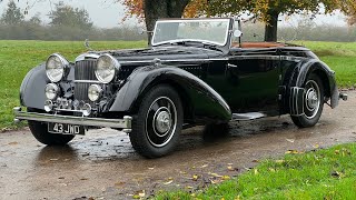 1938 Alvis 4.3 Litre Short Chassis Concealed Hood DHC by Whittingham and Mitchel \