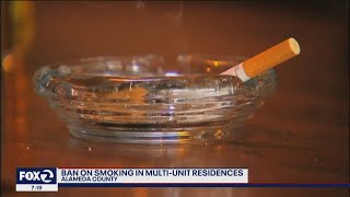 Alameda County bans smoking in multi-unit residences