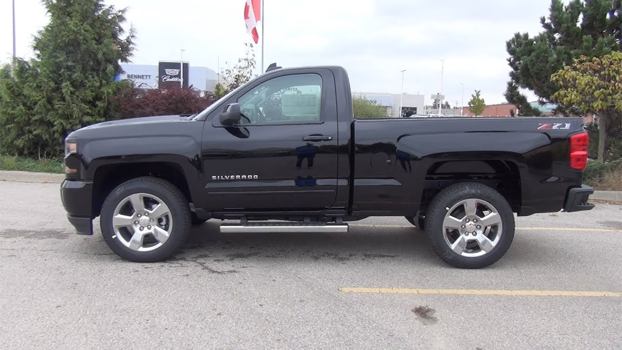 2018 Chevrolet Silverado Single Cab Short Bed