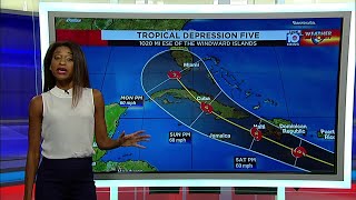 Tropical Depression Five could have impact on South Florida