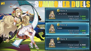 Maxing my Céline in Summoner Duels... [FEH]