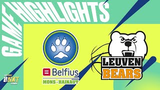 Belfius Mons-Hainaut vs. Stella Artois Leuven #BNXTLeague