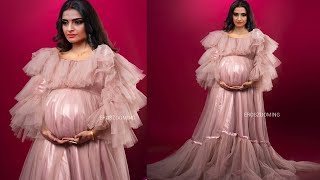 Pregnant Sonam Kapoor Flaunting her 4 month Baby Bump in her Maternity Photoshoot
