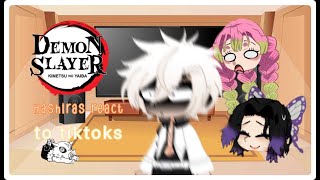 🫶Hashiras react to tiktoks! | spoilers | slight giyushino | 5k special |