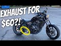 I Got The CHEAPEST Rebel 1100 Exhaust I Could Find... Does It SUCK?!