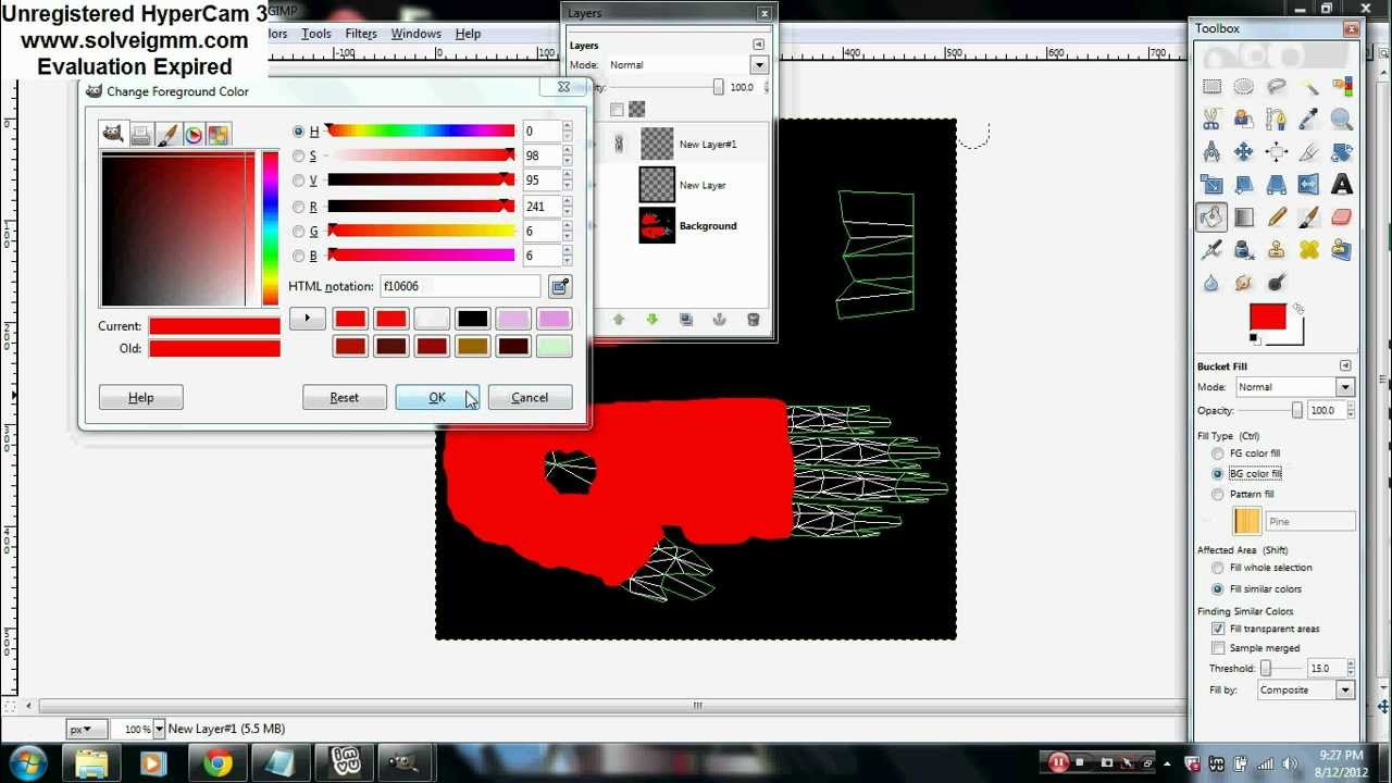 How To Make Imvu Gloves With Gimp Simple And Easy Youtube