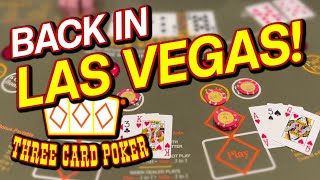 Gambling $300 on Three Card Poker at Durango Station in Las Vegas #poker #vegas