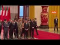 Meloni in Cina ricevuta dal Premier Li Qiang al Palazzo del Popolo a Pechino